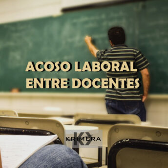 Portada artículo Acoso laboral entre docentes